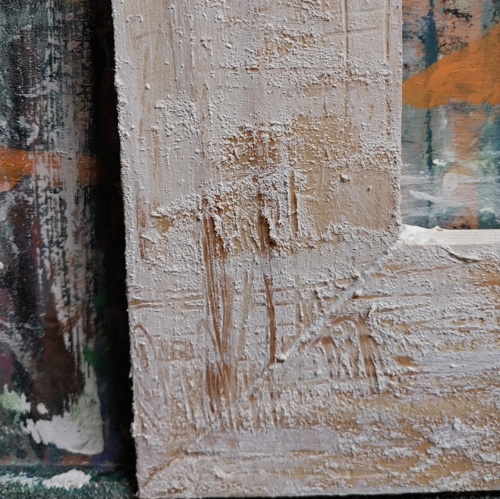 Hand made textured pine frames any size....